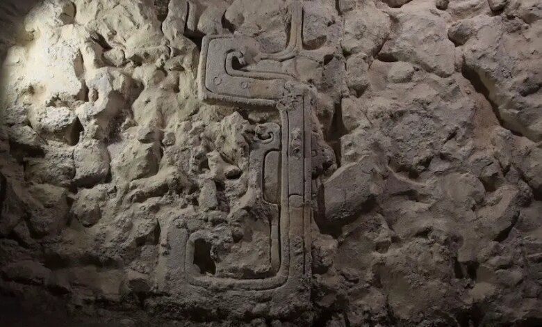 Bajo El Simbolo De La Serpiente Kaan En Maya Dicho Linaje Goberno A Numerosos Senorios En Los Territorios Que Hoy Ocupan Mexico Belice Y Guatemala. Foto Gibran Huerta Inah.jpg