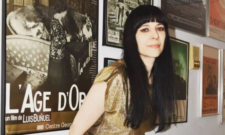 In Front Of One Of My Movie Poster Walls Photo By @veronicaibarra1974 Thanks To Shoutout For Doing A Little Profile On Me Https Shoutoutcolorado.com Meet Eva Aridjis Film Director Writer.jpg
