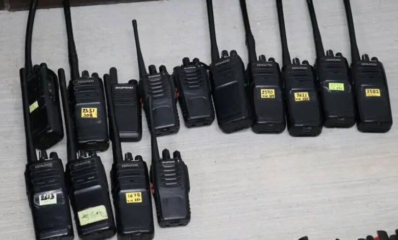 Radios Confiscated From Arrested Police In Chiapas X.jpg
