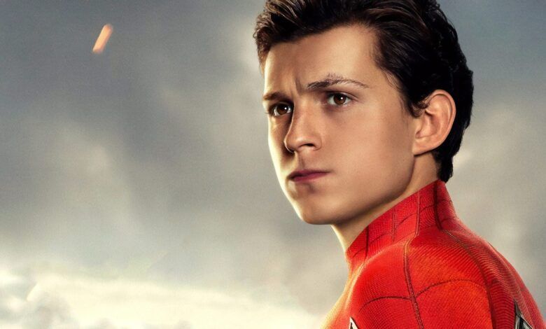 Tom Holland As Peter Parker Spider Man Far From Home Poster Bh Scaled.jpg